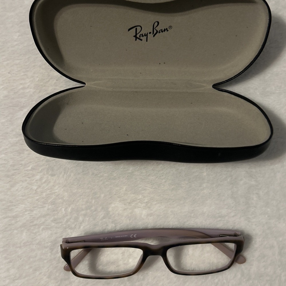 Ray-Ban RB5169 5240 Eyeglasses Frames Brown Pink Tortoise 52-16-140 With Case